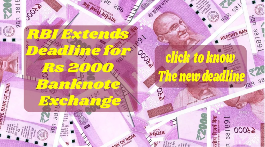 2000 Banknote of India banned by RBI
