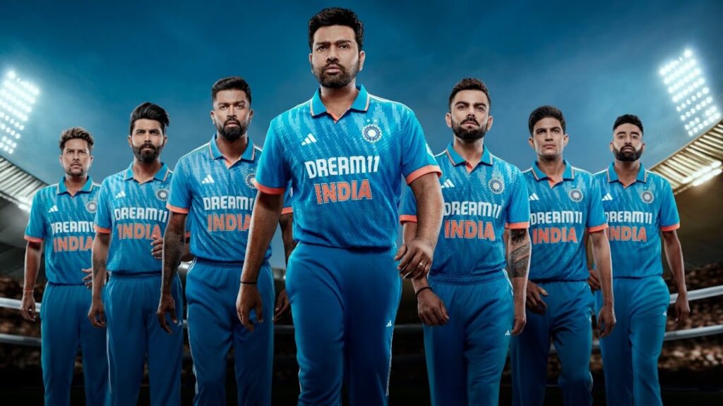 Indian cricket team new jersey